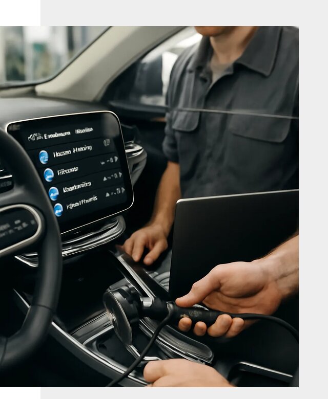 Установка приложений Geely для мультимедиа автомобиля в Вичуге
