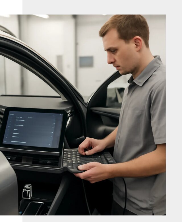 Русификация мультимедиа автомобилей Lynk Co в Вичуге