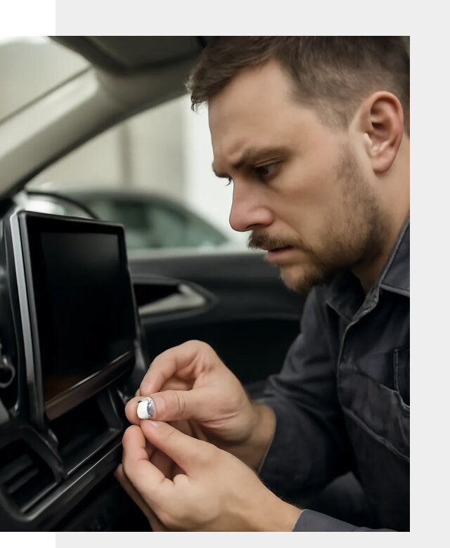 Установка SIM карты в авто для мультимедиа в Вичуге