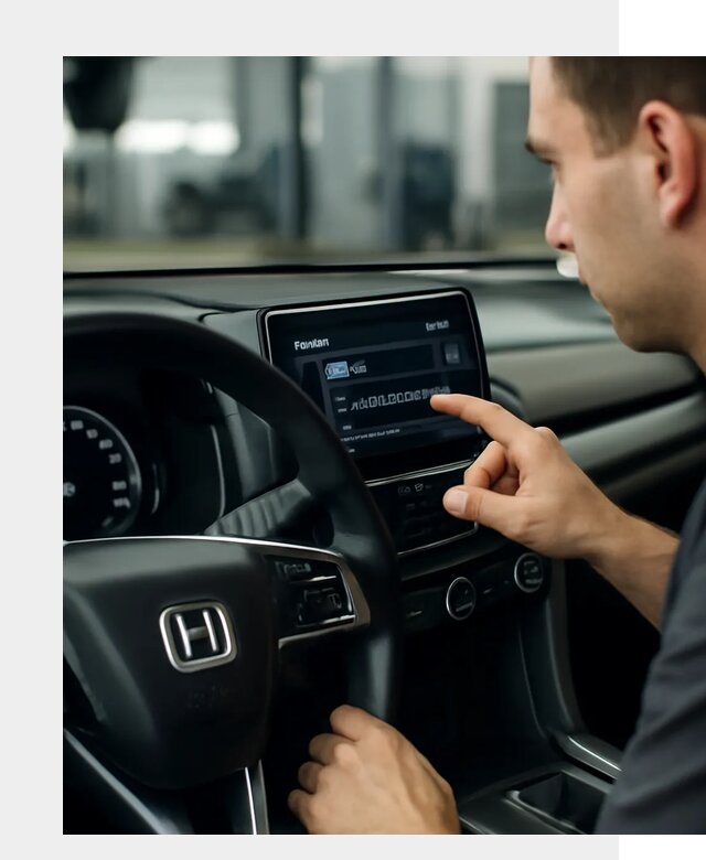 Русификация панели приборов Honda в Вичуге по цене 5080 ФастМобиль-Вчг