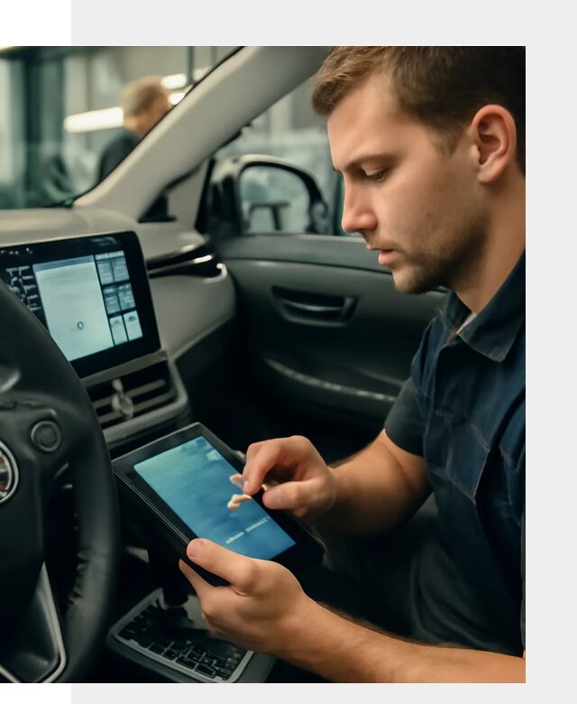 Установка приложений Toyota на мультимедиа в Вичуге